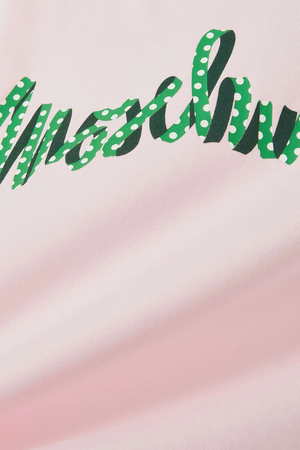 Футболка с принтом Logo Bow Moschino — фото 2