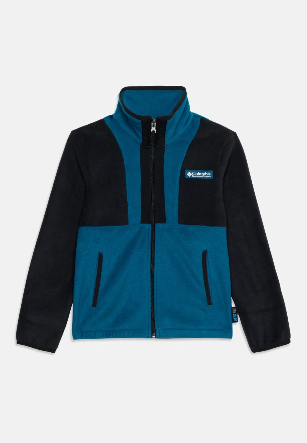 Куртка унисекс на молнии с откидной спинкой Columbia, Black/Phoenix Blue