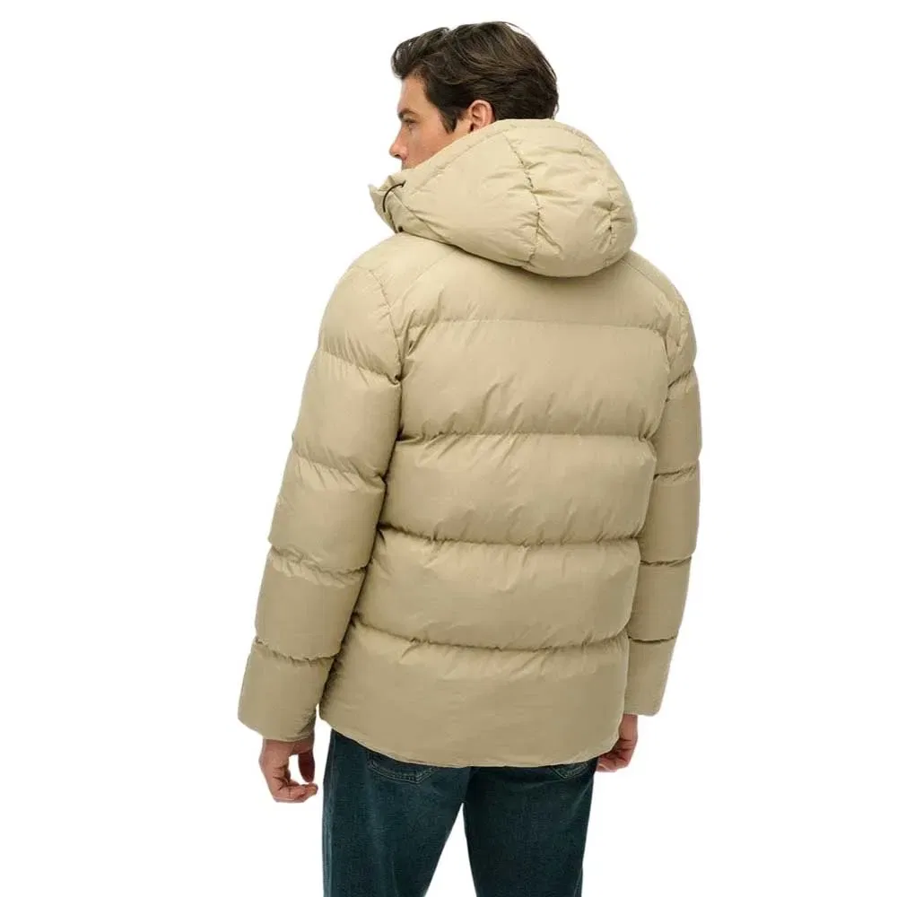 Куртка утепленная Superdry 5 Baffle Sports Superdry, бежевый — фото 2