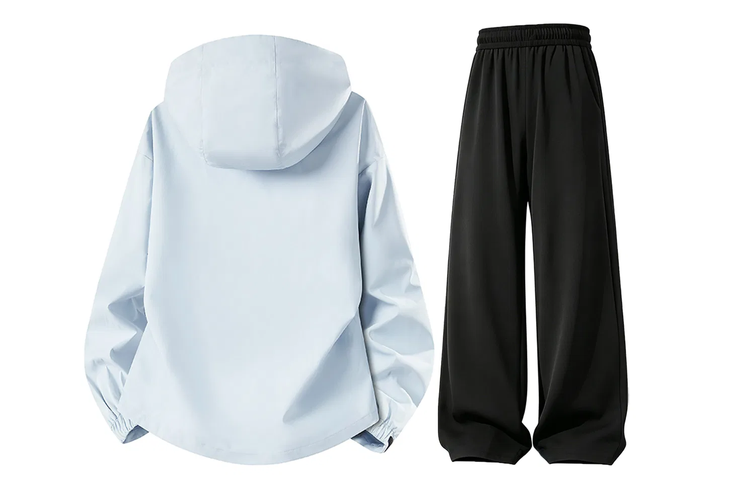 Детский комплект из ветровки и брюк с капюшоном, Windbreaker Jacket & Pants, WARRIOR — фото 4
