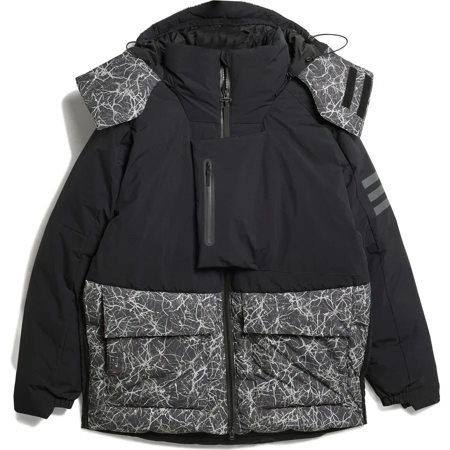 Мужская куртка для активного отдыха Xpl Aw Jkt adidas, Черный — фото 4