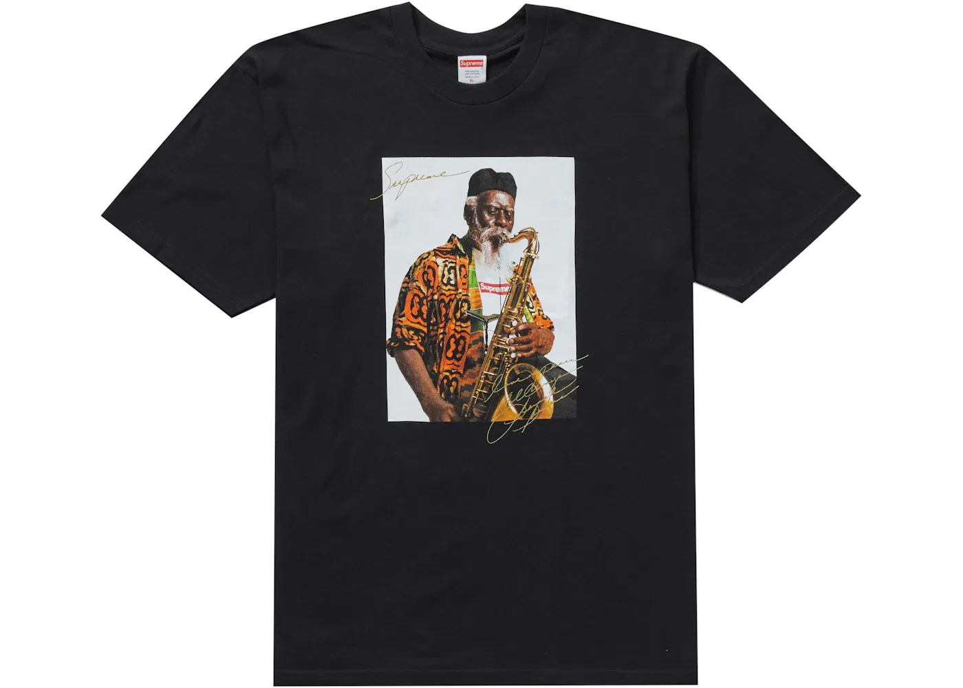 Мужская футболка с фотопринтом Pharoah Sanders Supreme, Black