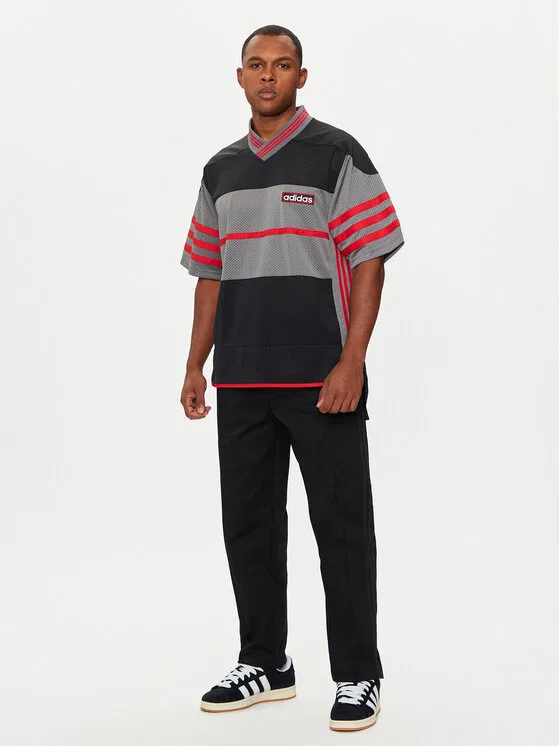Футболка loose fit adicolor Adibreak Adidas, черный — фото 2