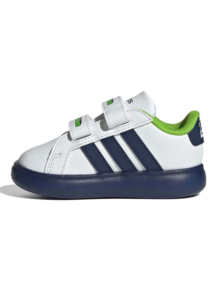 Кроссовки ADIDAS SPORTSWEAR 'Grand Court Toy Story CF I' белого цвета — фото 2