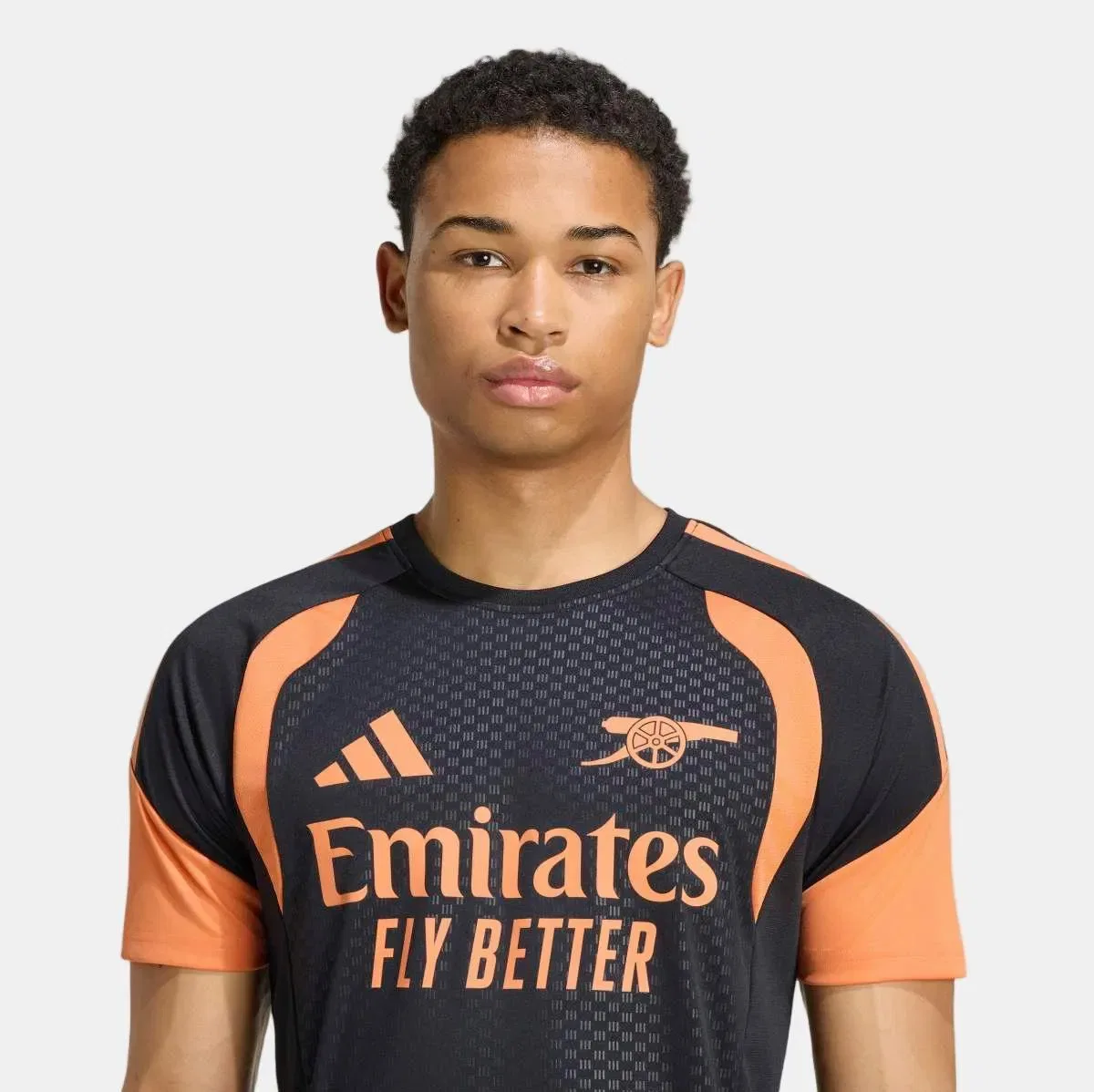Мужская футболка тренировочная Arsenal FC 2026/2027 adidas, Negro — фото 4