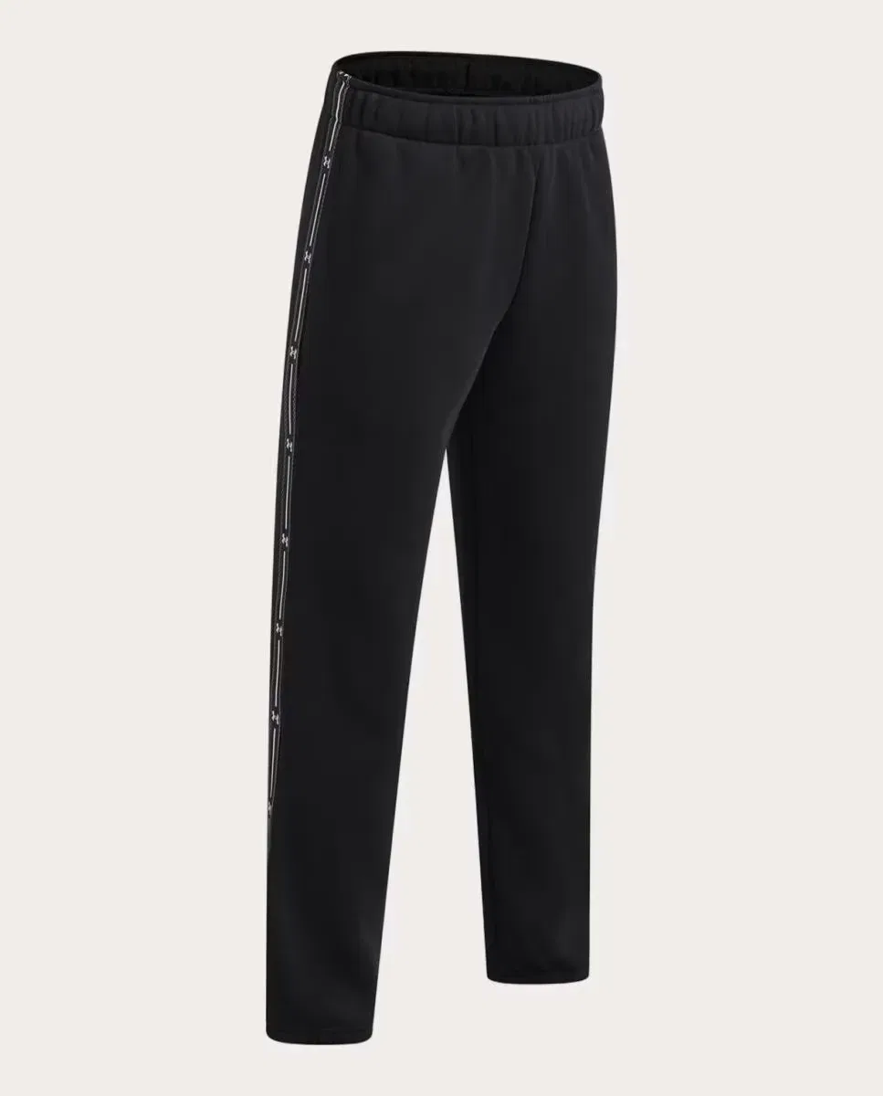 Детские спортивные штаны для мальчиков из флиса UA B Icon FLC Taped Jogger Under Armour, Negro — фото 3