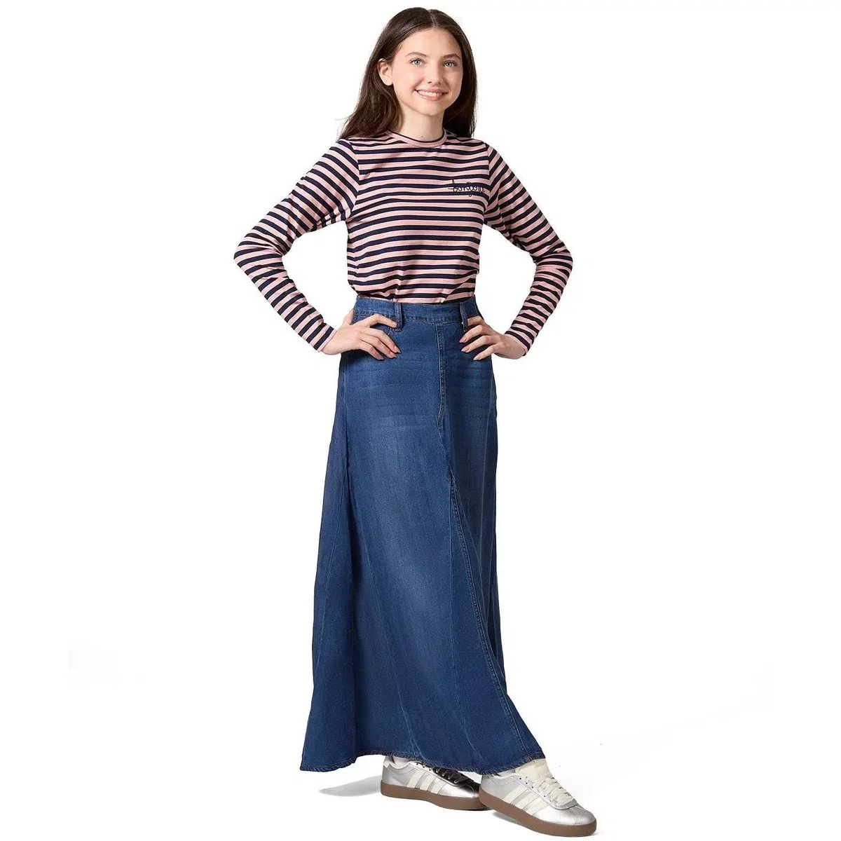 Детская футболка с длинным рукавом с принтом Bonjour ONLINE UNIQUE RTW MISSY, Pink — фото 3