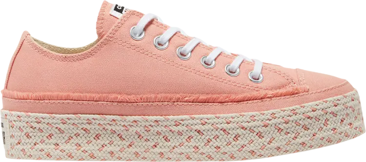 

Кроссовки Converse Wmns Chuck Taylor All Star Low Color Espadrille - Pink Quartz, розовый