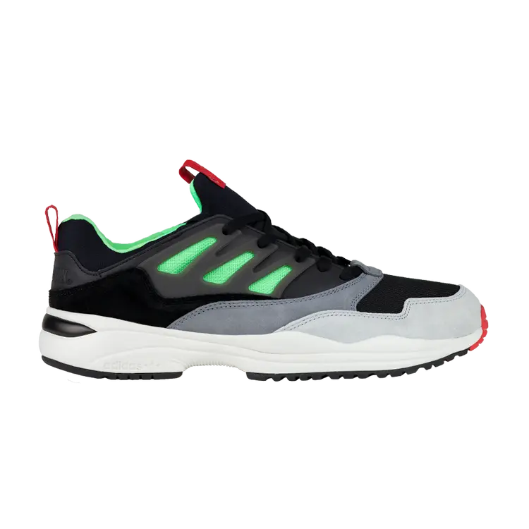 

Кроссовки Adidas Solebox x Torsion Allegra 'Black Green Zest', черный, Черный;серый, Кроссовки Adidas Solebox x Torsion Allegra 'Black Green Zest', черный