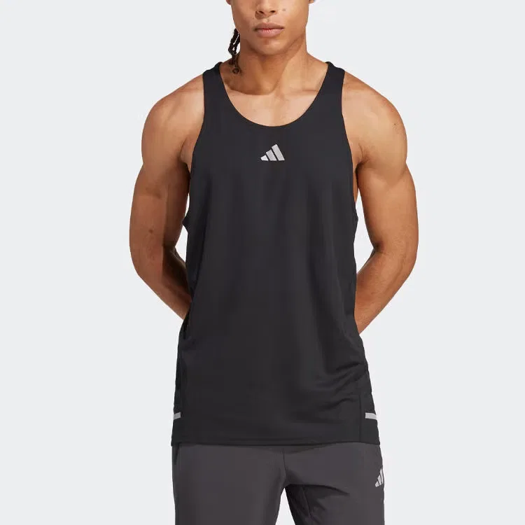 Майка-синглетка с принтом X-City Cooler Adidas, черный — фото 2