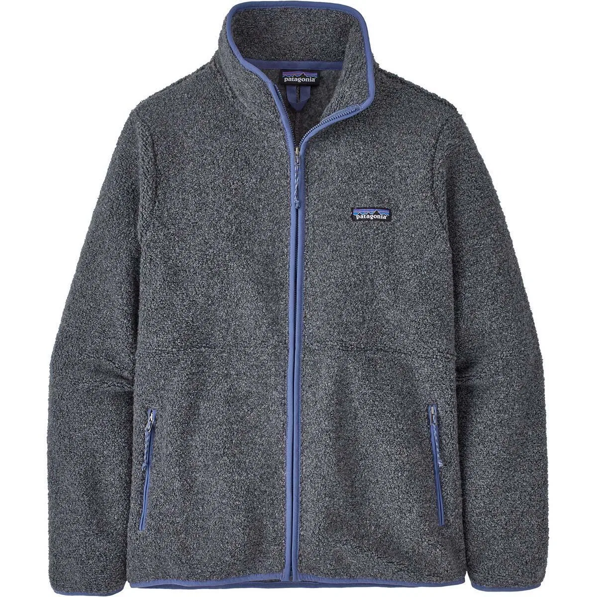 Флисовая куртка с воротником из переработанного флиса Patagonia, Noble Grey