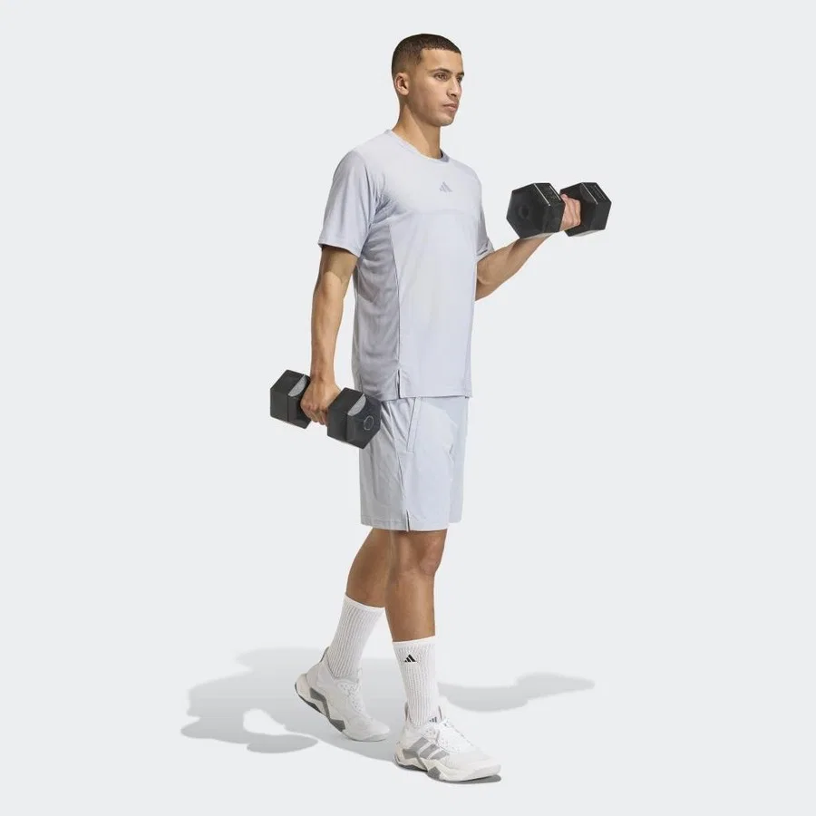 Футболка с принтом ClimaCool 3D Te adidas, Разноцветный — фото 4