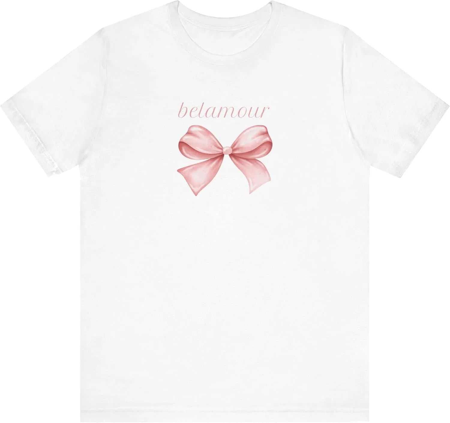 Женская футболка с бантом Belamour, White