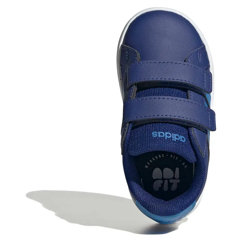 Детские кроссовки для девочек Grand Court 3.0 Adidas, Blue — фото 2