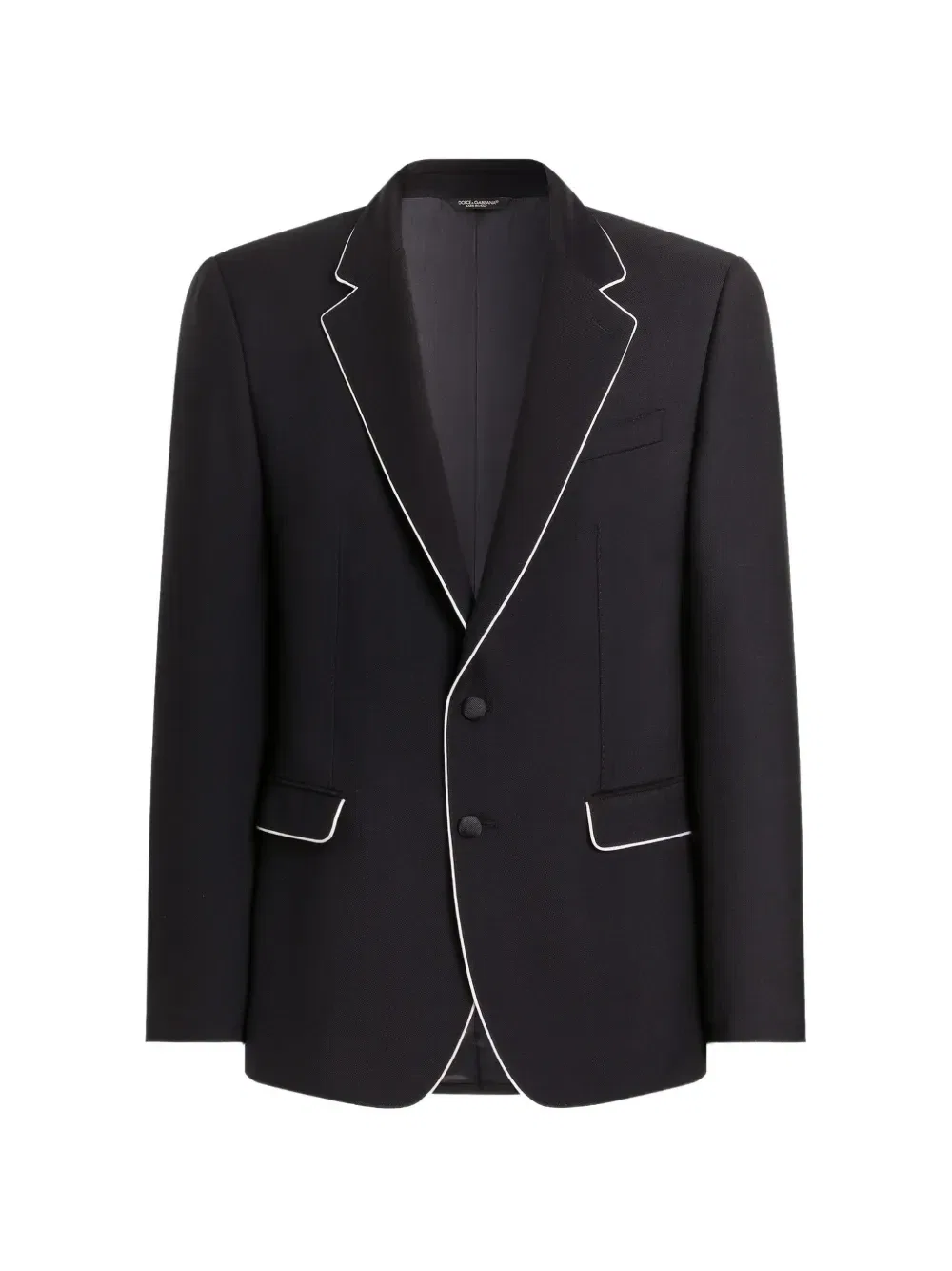 Однобортный жакет Martini Light из шерсти Dolce & Gabbana, синий