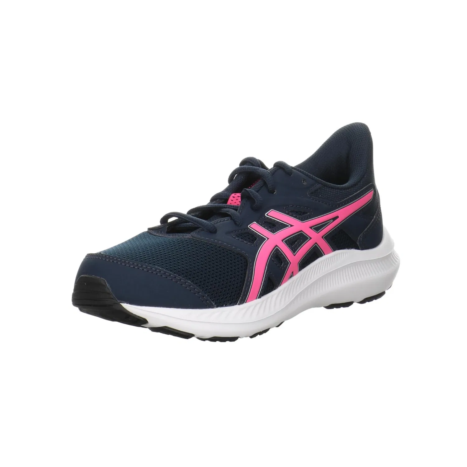 Детские кроссовки для мальчиков с поддержкой Jolt 4 GS ASICS, French Blue Hot Pink