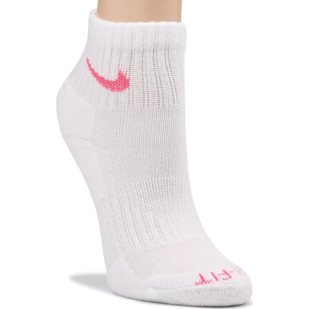 Детский набор из 6 пар носков до щиколотки размера XS для подростков Nike, White Assorted — фото 4