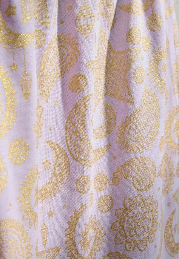 Комплект пижамный из джерси, Paisley, Set pyjamas, Next, Lilac Purple, фиолетовый — фото 3