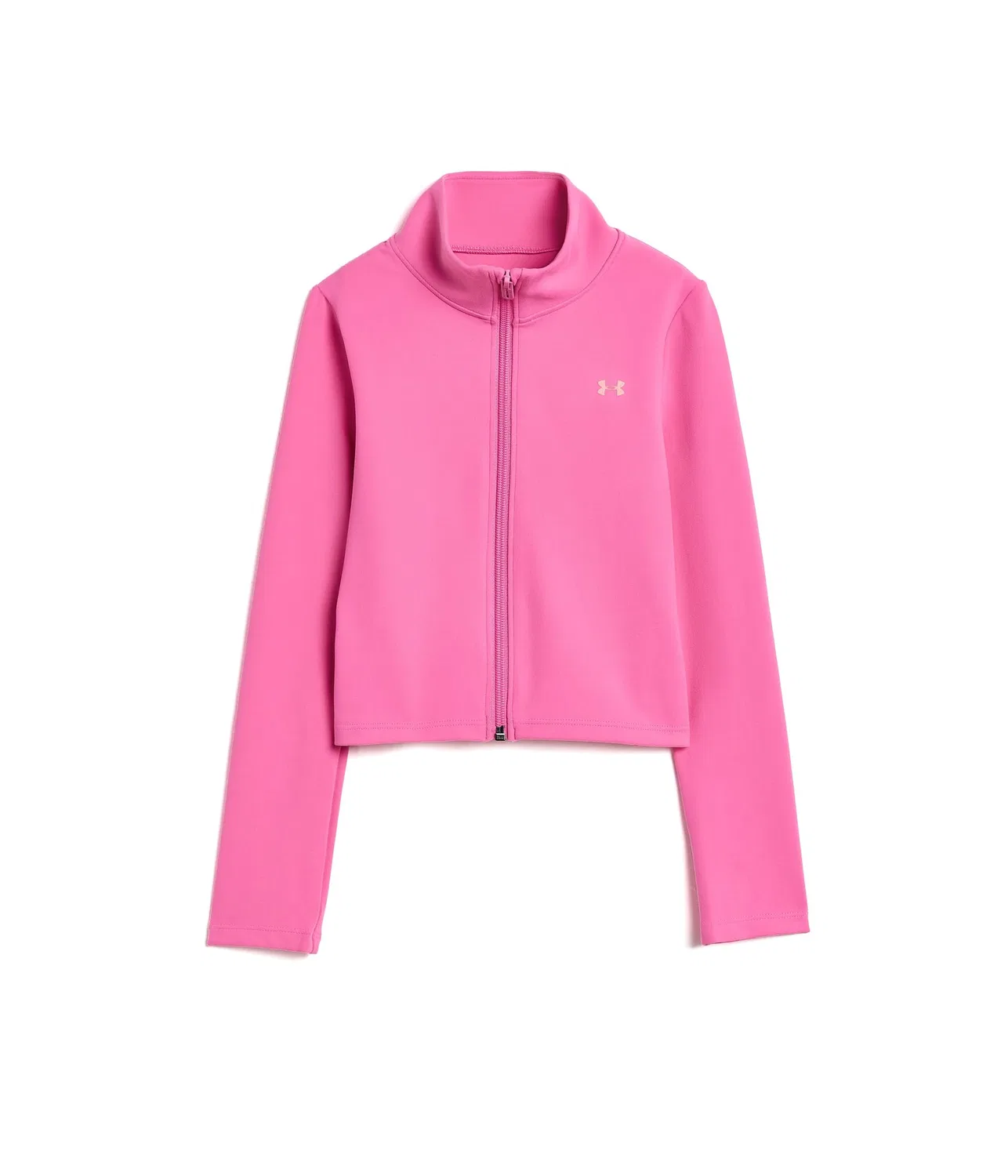 Куртка на молнии Motion Full Zip (для больших детей) Under Armour Kids, Pink Frenzy/Posh Pink
