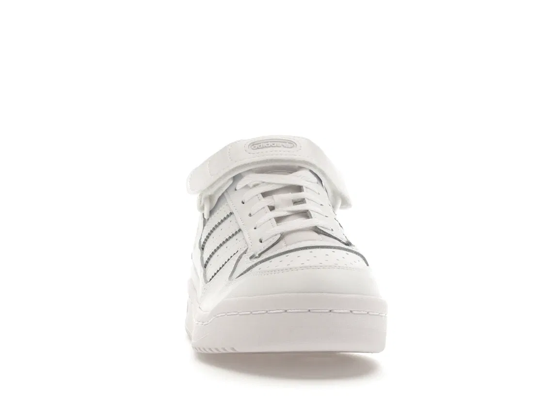 Детские кроссовки Lifestyle с низким верхом Adidas Forum Low, Cloud White — фото 2