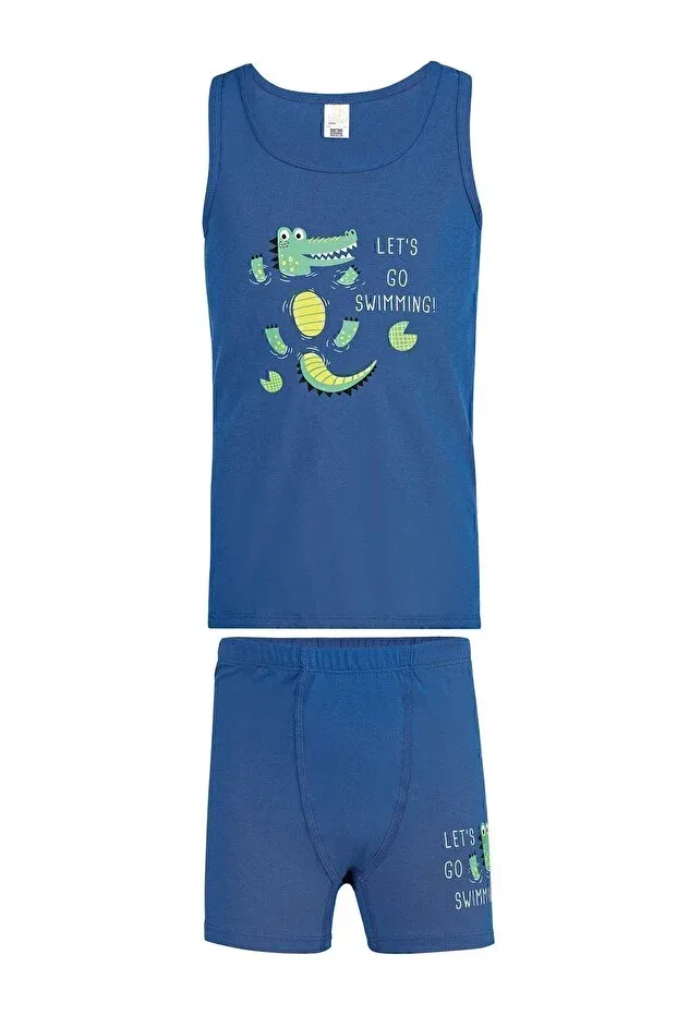Детское белье для мальчиков хлопковое Özkan 32044 Özkan Underwear, Blue