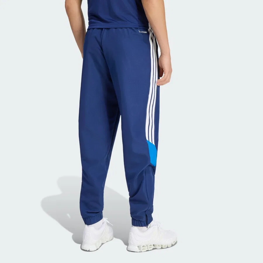 Спортивные брюки ADIDAS PERFORMANCE Tapered Workout Pants 'Tiro 26 Essentials' в цветах Marine Blue и Azure — фото 3