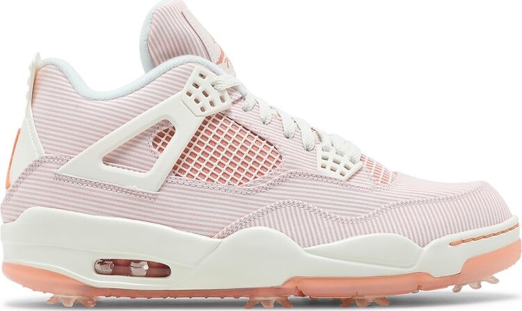 

Бутсы Air Jordan 4 Golf NRG Seersucker, розовый