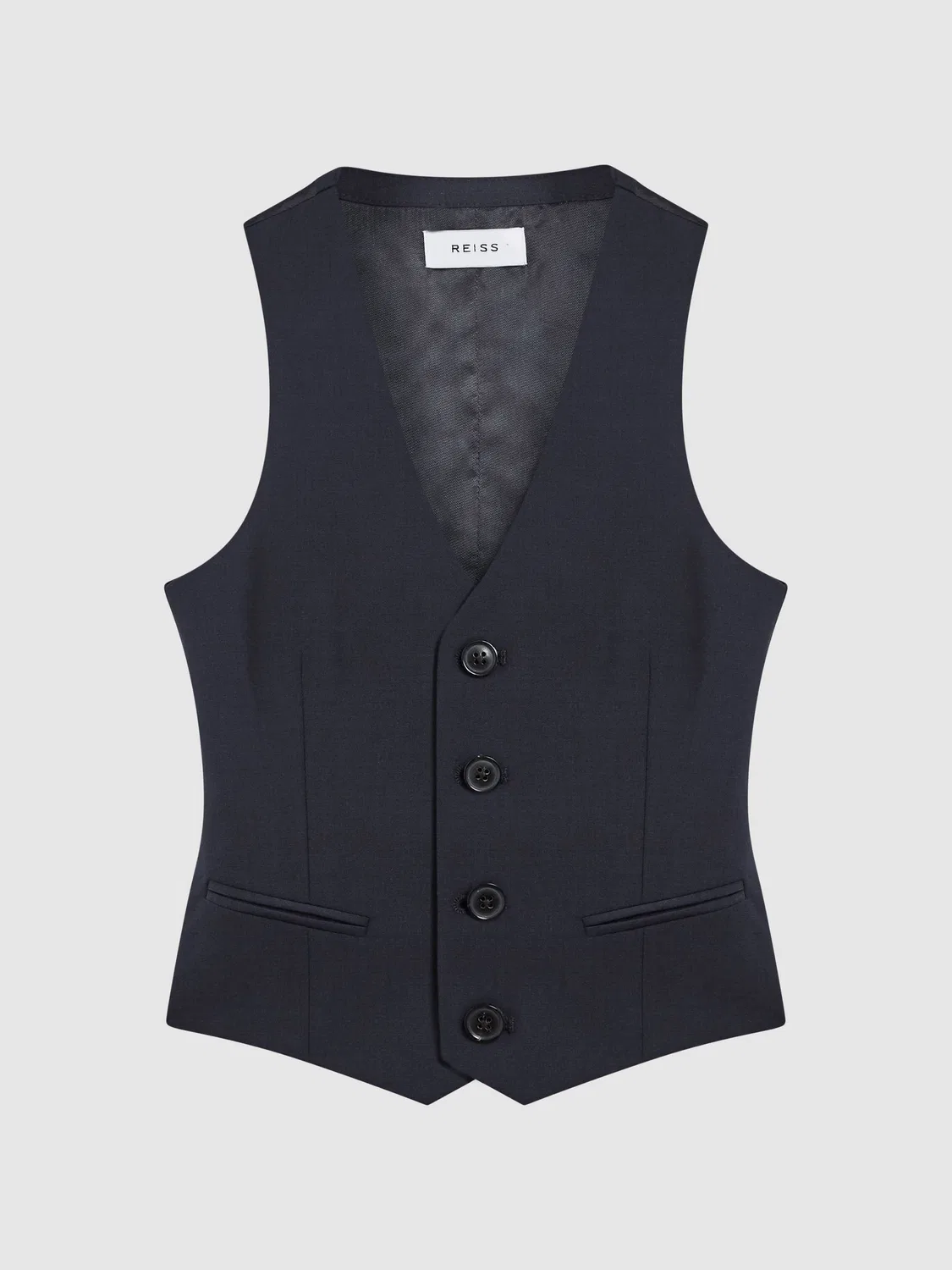 Жилет Modern Fit Reiss, Navy — фото 2