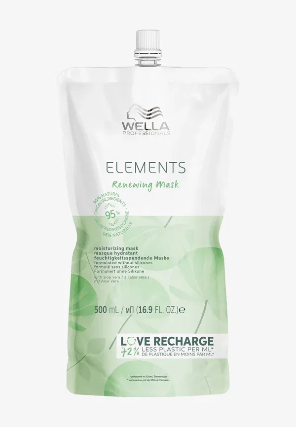 Маска для волос восстанавливающая Professionals renewing mask, Wella, 500 мл