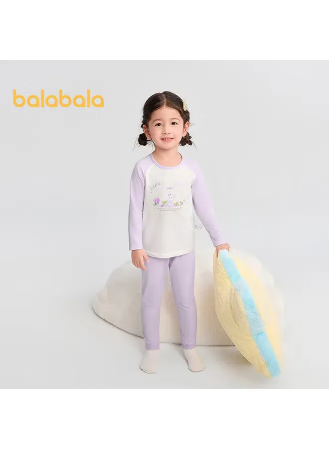 Balabala Комплект термобелья хлопковый для девочек, цвет