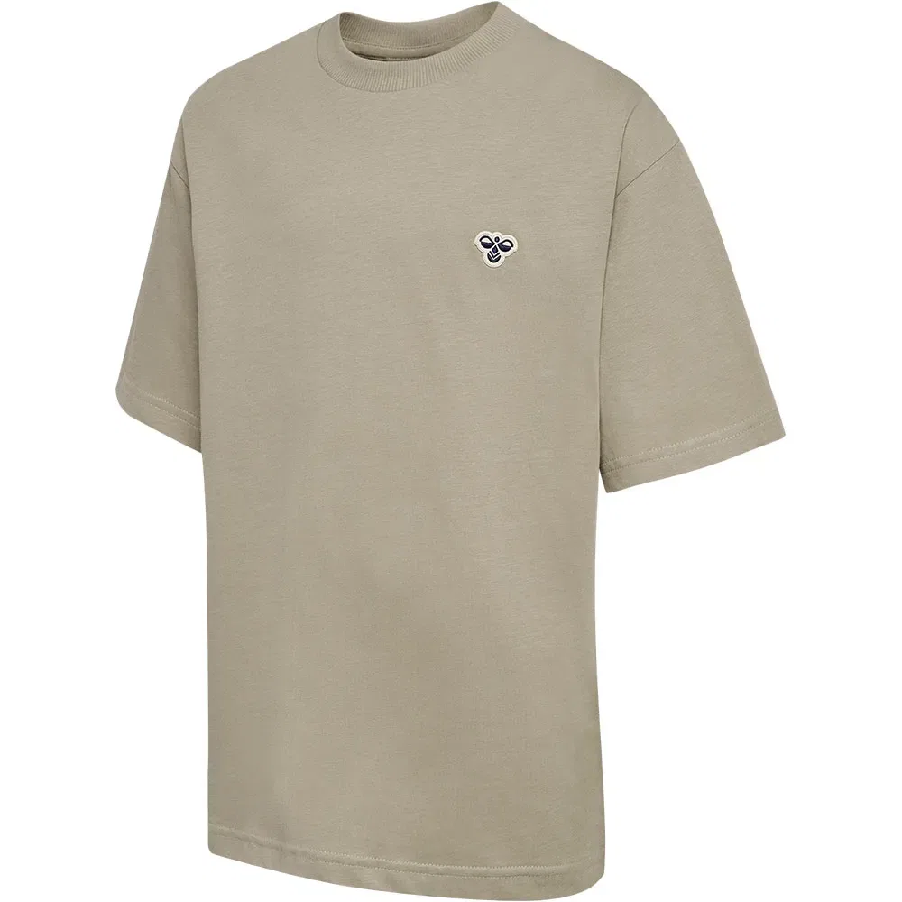 Детская футболка свободного кроя с коротким рукавом Loose Bee Hummel, Beige