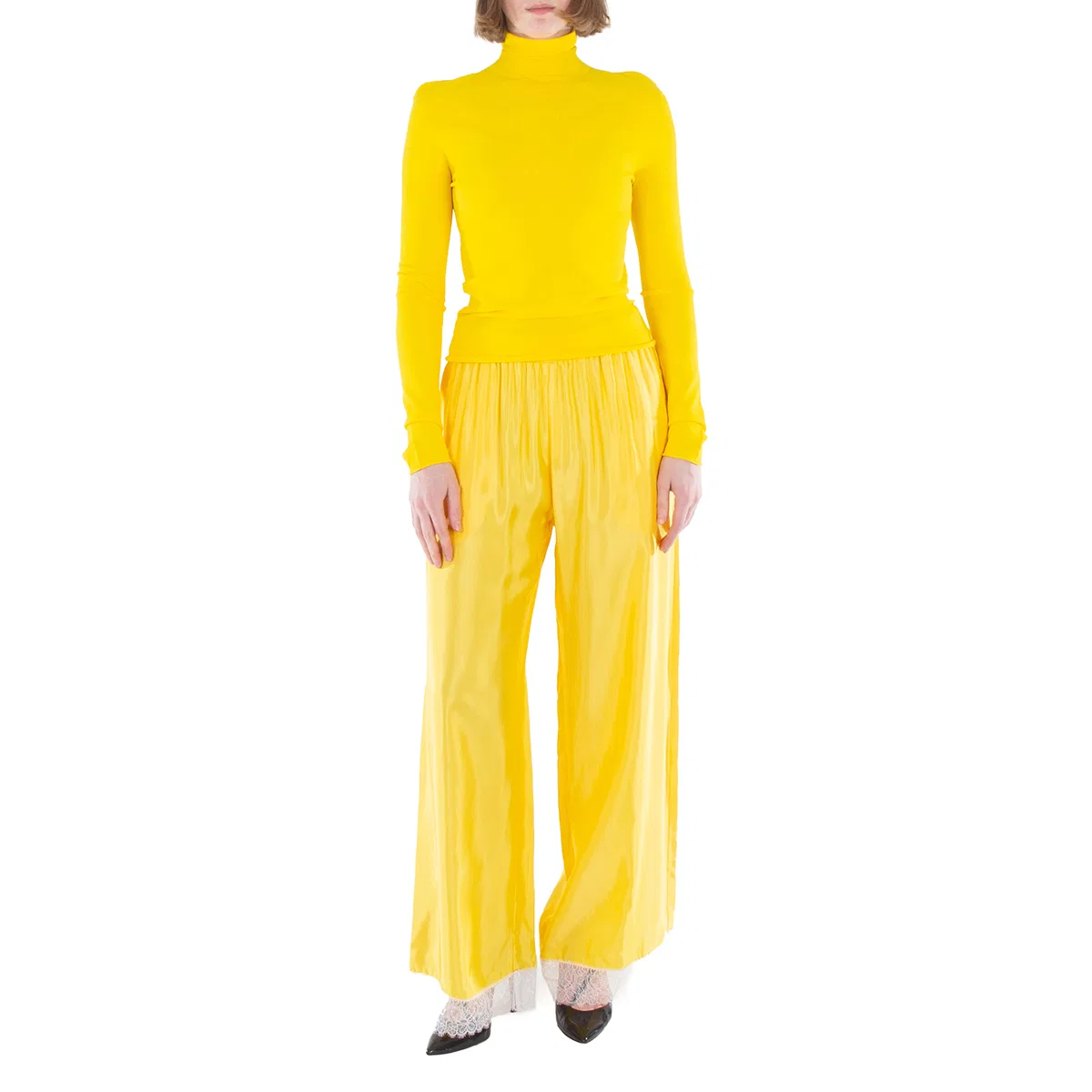 Водолазка с длинным рукавом Acne Studios, Yellow — фото 3