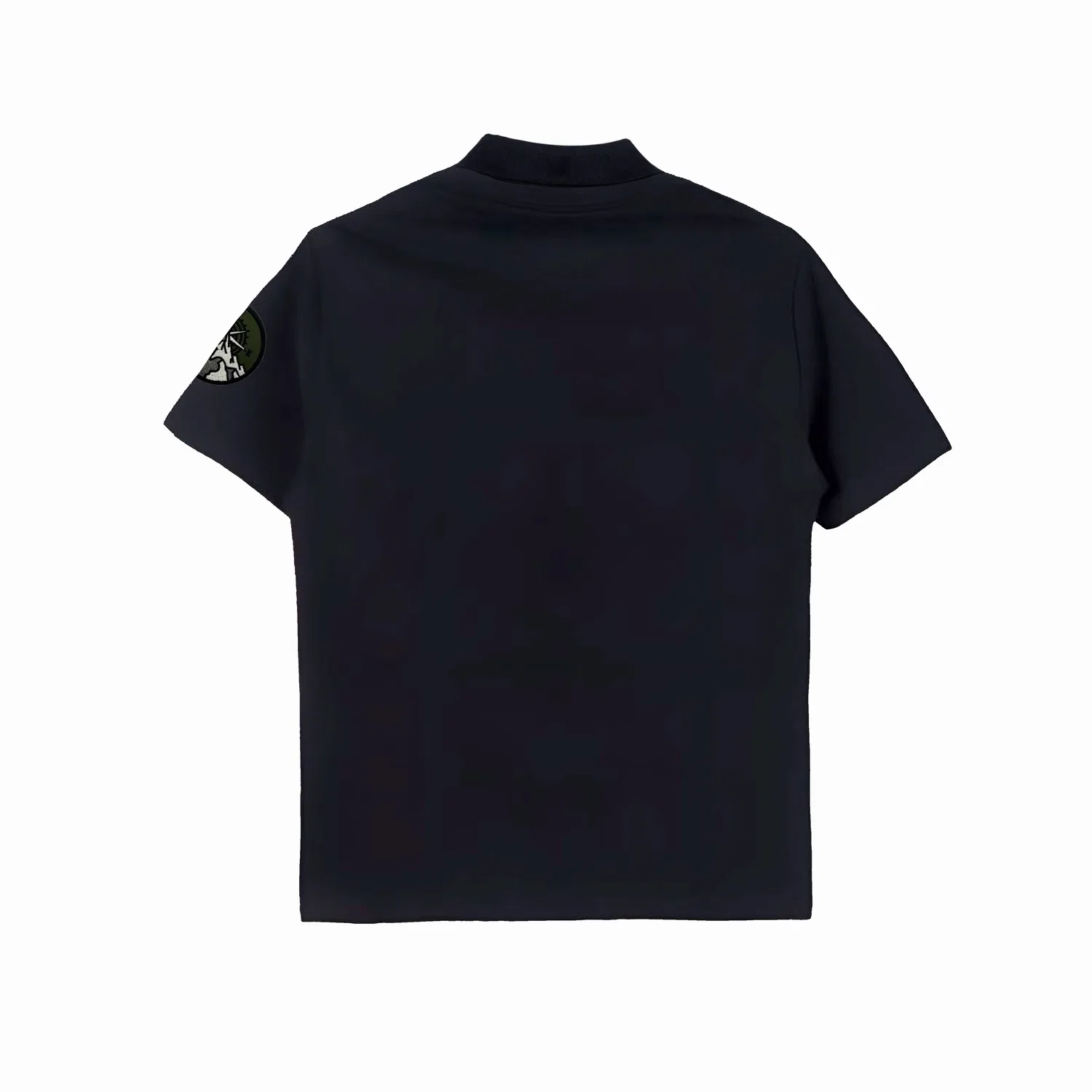 Детская футболка с поло-воротником Polo Ralph Lauren, Black — фото 4