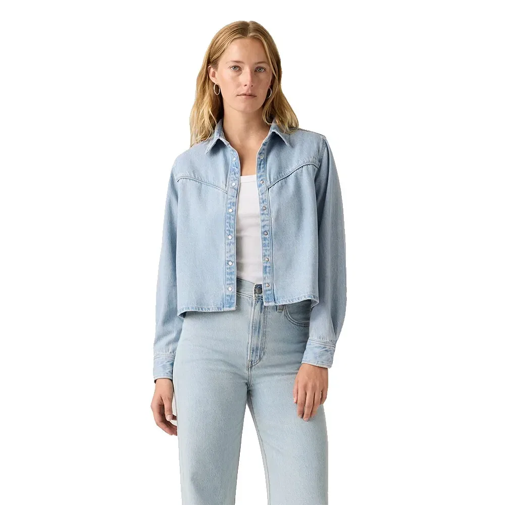 Женская рубашка с длинным рукавом Logan Levi's, Blue