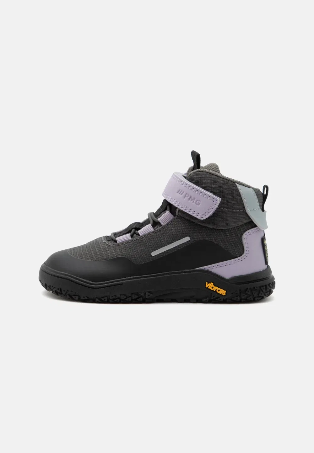 Ботинки Goretex barefoot grander унисекс на шнуровке Primigi, Grey/Orchid Pink