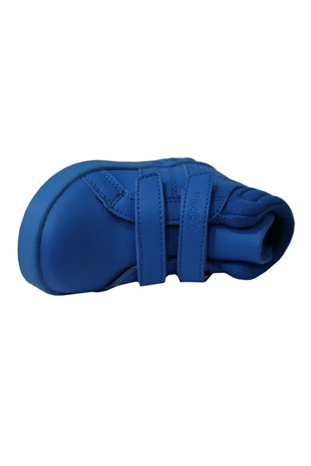 Детские ботинки для девочек на плоской подошве Vicco, Saks Blue — фото 4