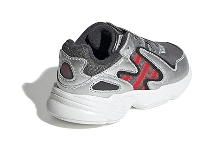 Кроссовки adidas originals Yung-96 Toddler Shoes TD Low-top Light Gray/light Scarlet/silver — фото 2