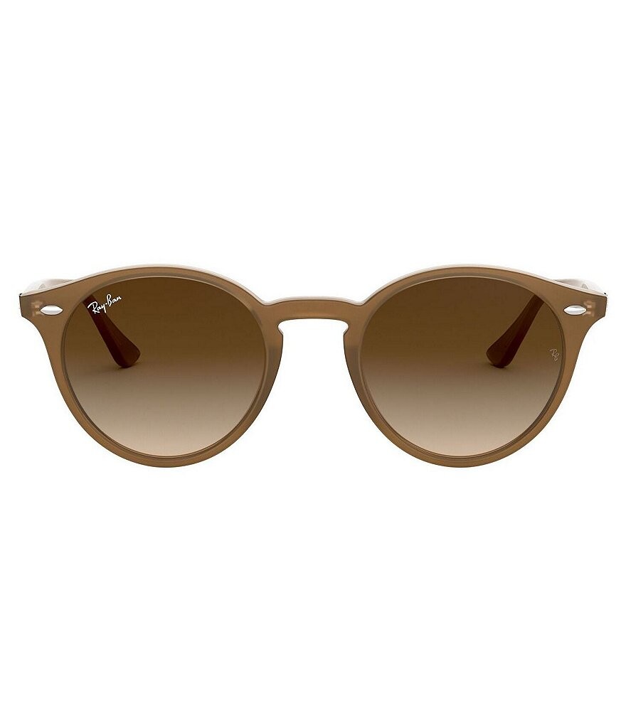 

Мужские солнцезащитные очки Ray-Ban Highstreet, круглые 51 мм, бежевый