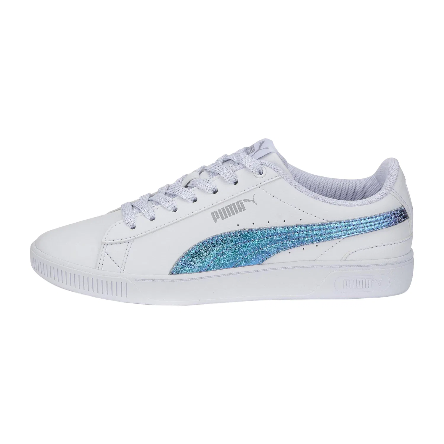 Детские кожаные кроссовки Vikky V3 Puma, Weiss