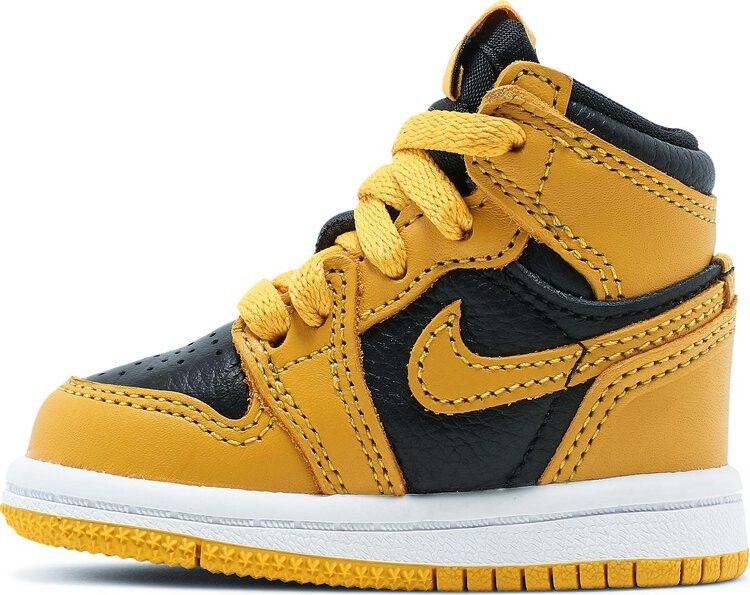 Кроссовки Air Jordan 1 Retro High OG TD Pollen, желтый — фото 3