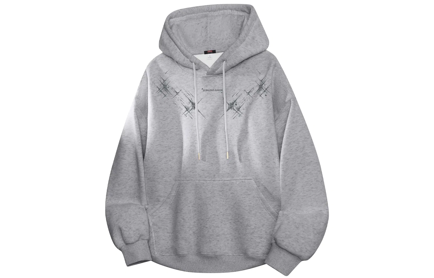 Детский худи с капюшоном утепленный BALENO, Light Heather Gray