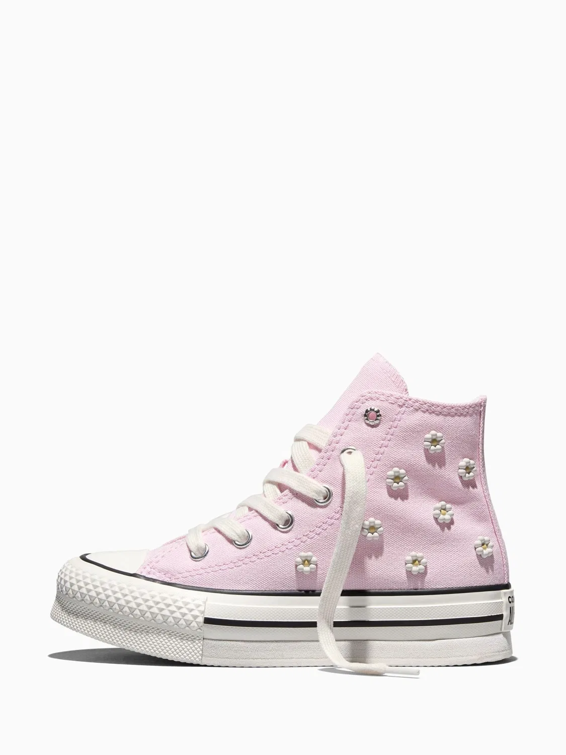 Кроссовки детские Converse Chuck Taylor EVA Lift Beads, розовый — фото 2