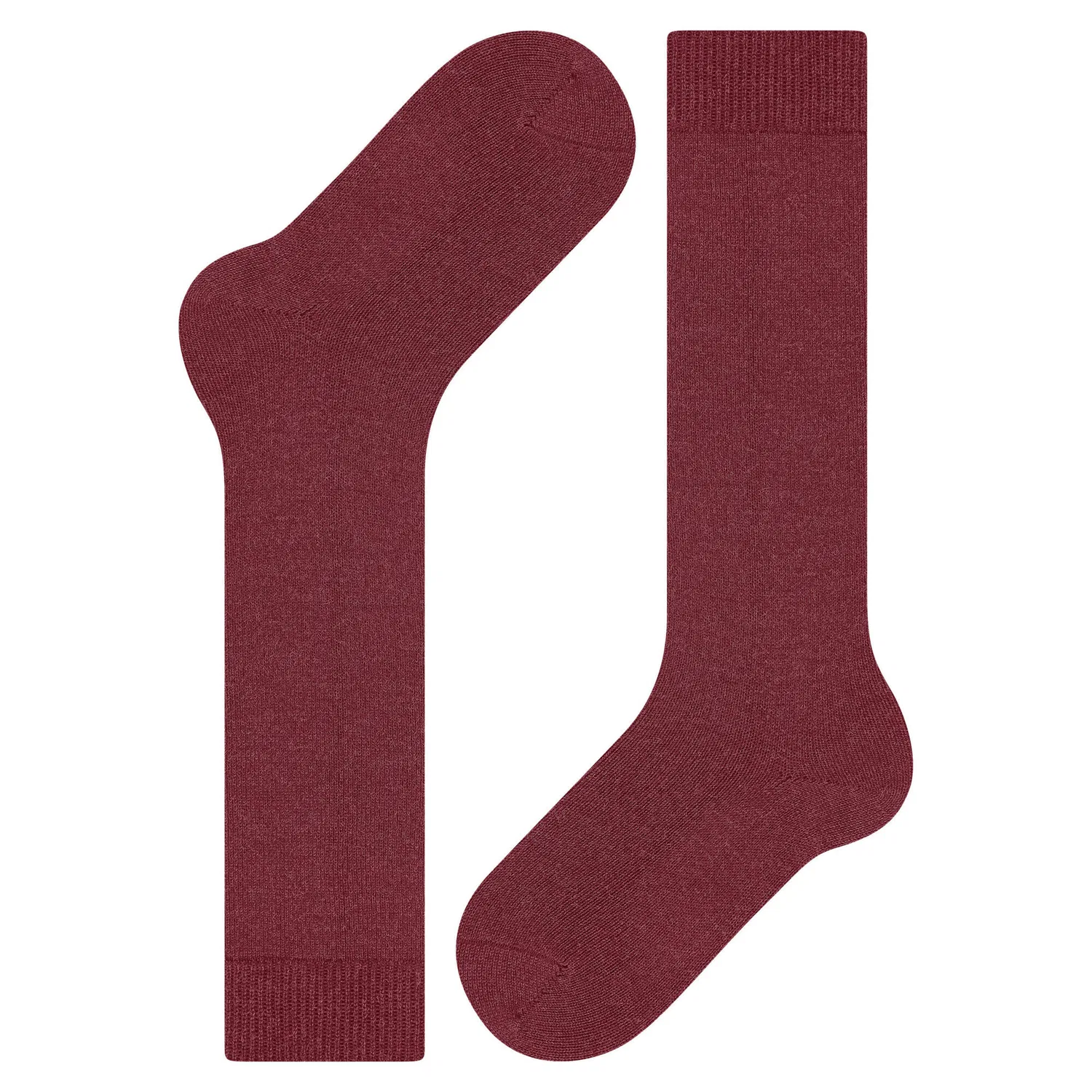 Детские носки с высоким голенищем из шерсти Comfort Wool Falke, Rot — фото 4