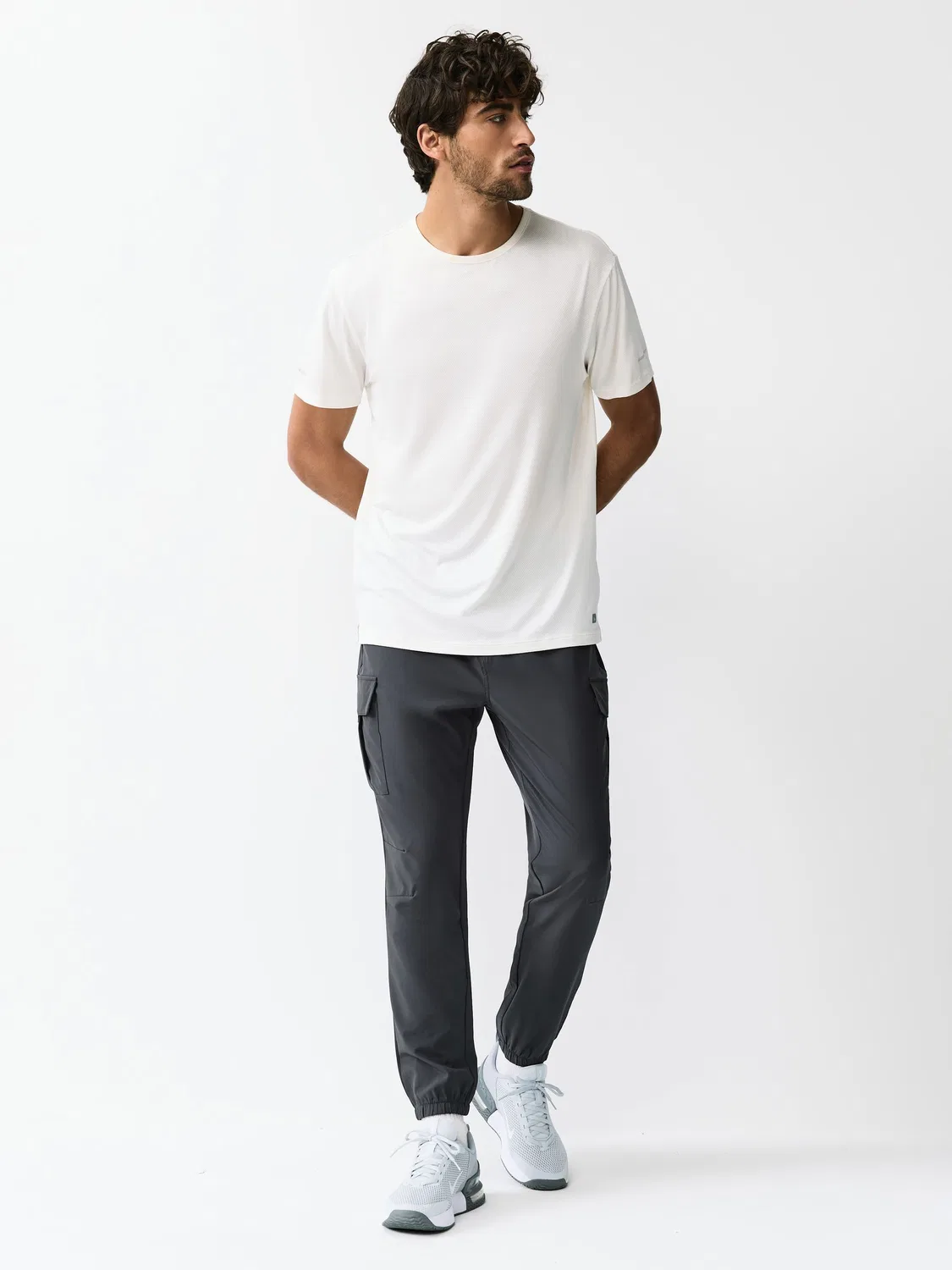 Джоггеры Active Cargo Slim Fit Next, серый сланец — фото 2