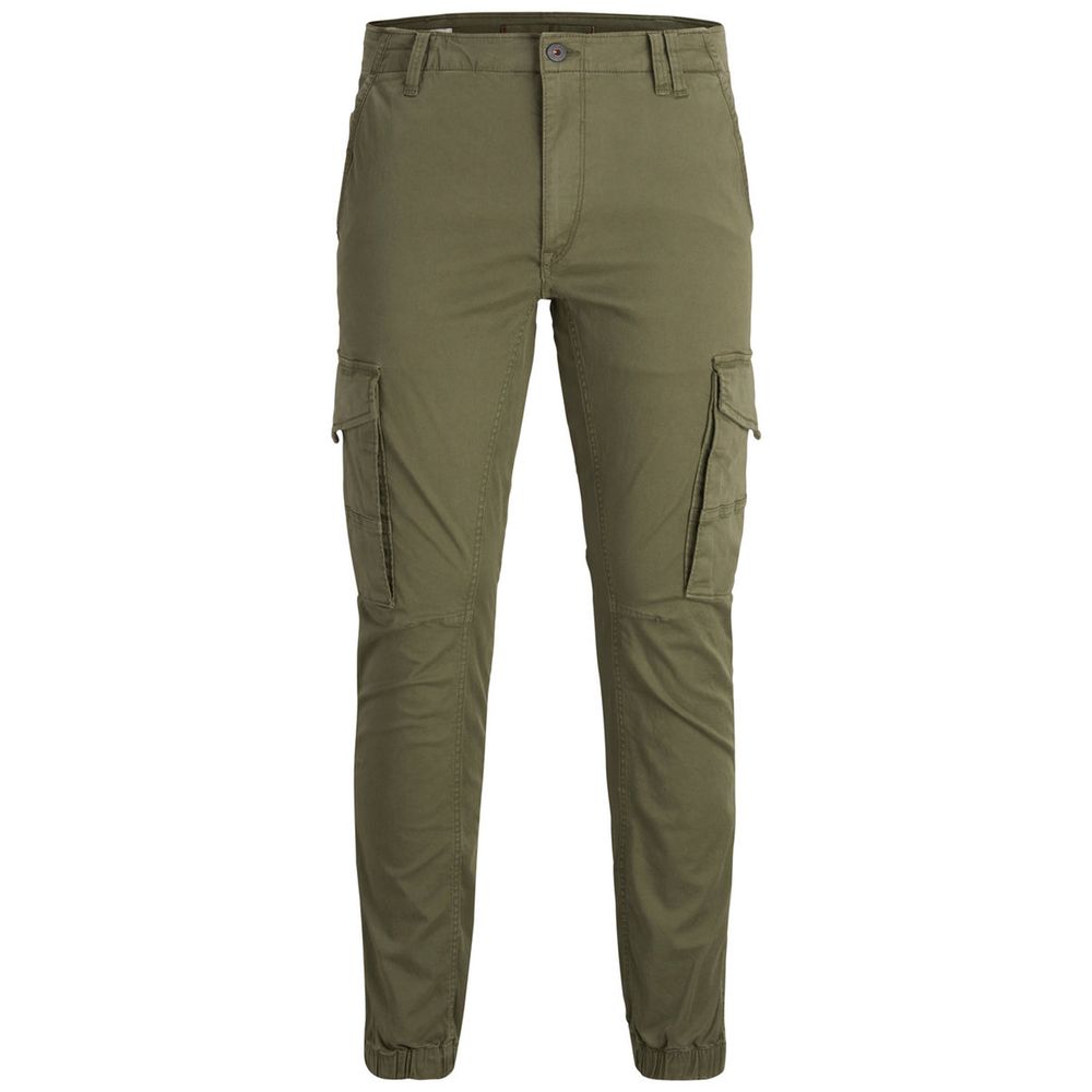 

Зеленые хлопковые джинсы и брюки Jack & Jones