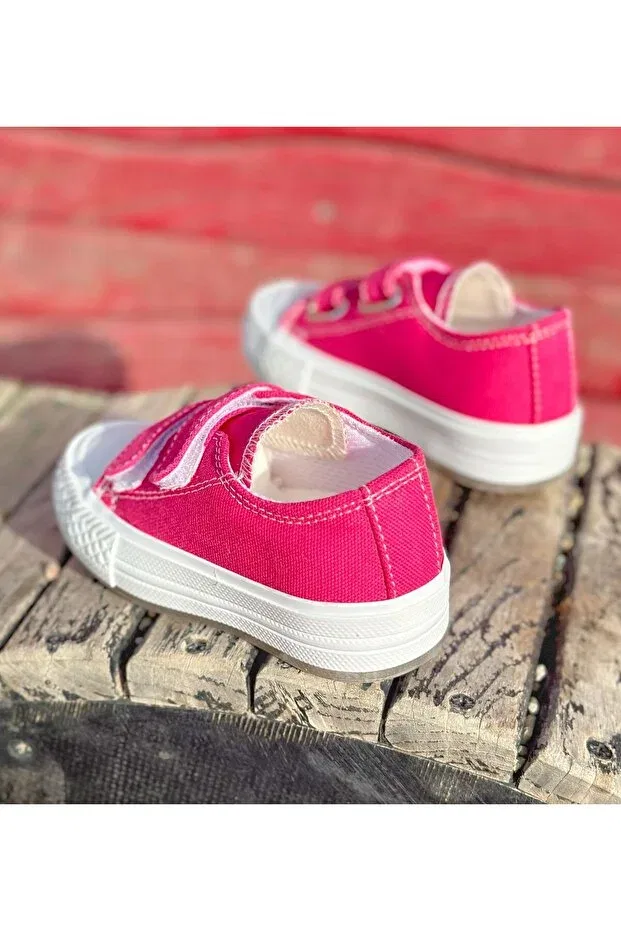 Детские повседневные туфли для девочек с принтом Surpie Shoes, Pink — фото 4