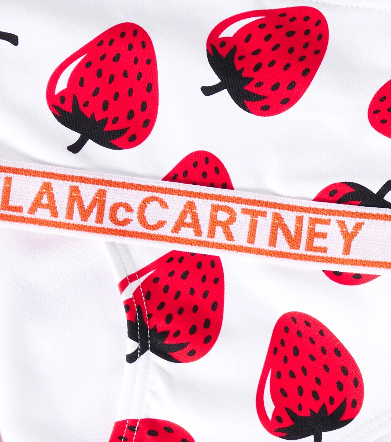 Комплект бикини с принтом Stella Mccartney Kids, Ivory Colorful — фото 2