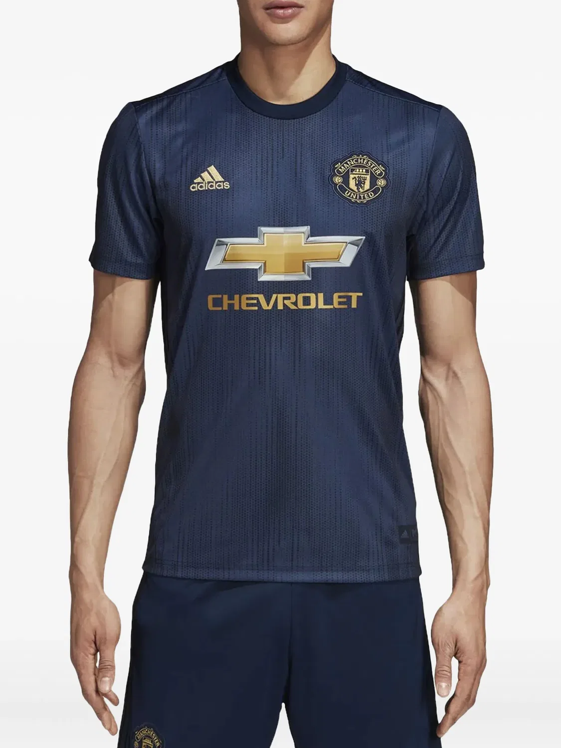 Топ Third из коллаборации с Manchester United Adidas, синий