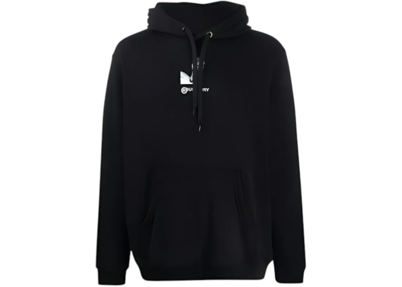 Мужской худи с принтом Burberry, Black