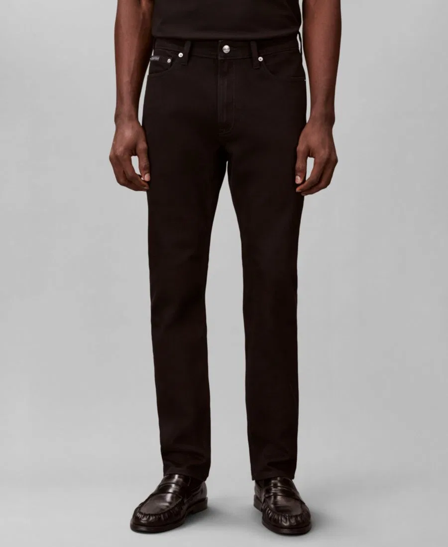 Джинсы слим-фит из стрейч-денима Calvin Klein, Classic Black